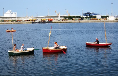 La flottille des voiles avirons de la FRCPM - Escale à Calais 2017 - FRCPM